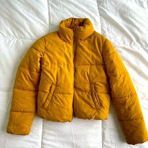 Cropped Puffer Jacket